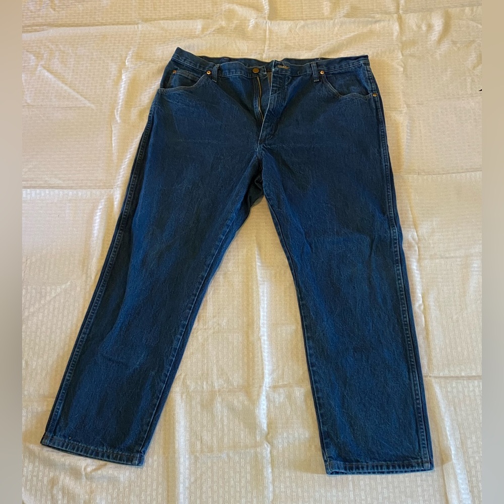 Wrangler Original Fit Cowboy Cut Mens jeans size 42x32 lightly worn